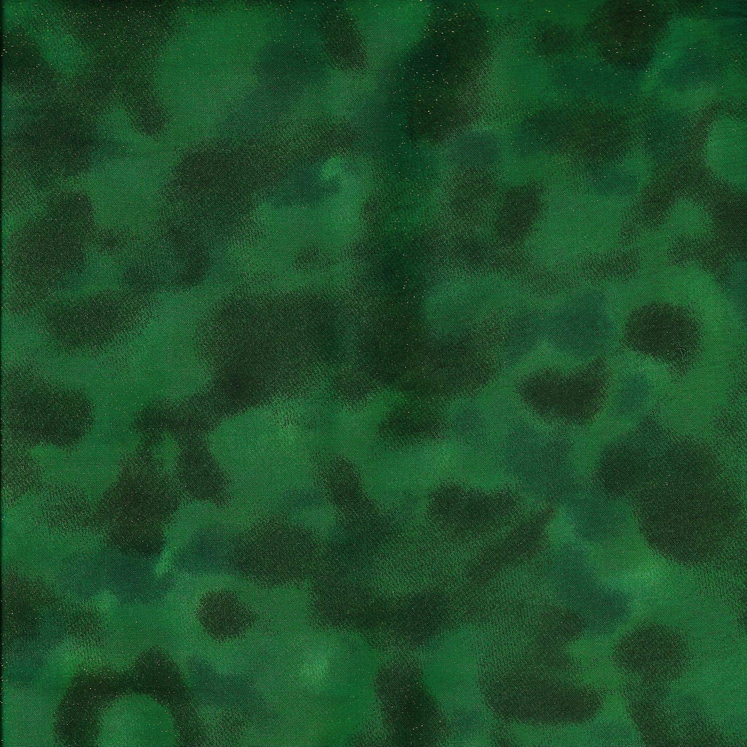 Vintage Christmas Design - (Green Stardust) 100% Cotton British Designed Craft Fabric for Patchwork & Quilting, Lovely Coordinated Colours & Prints – (Price per/QUARTER Metre)