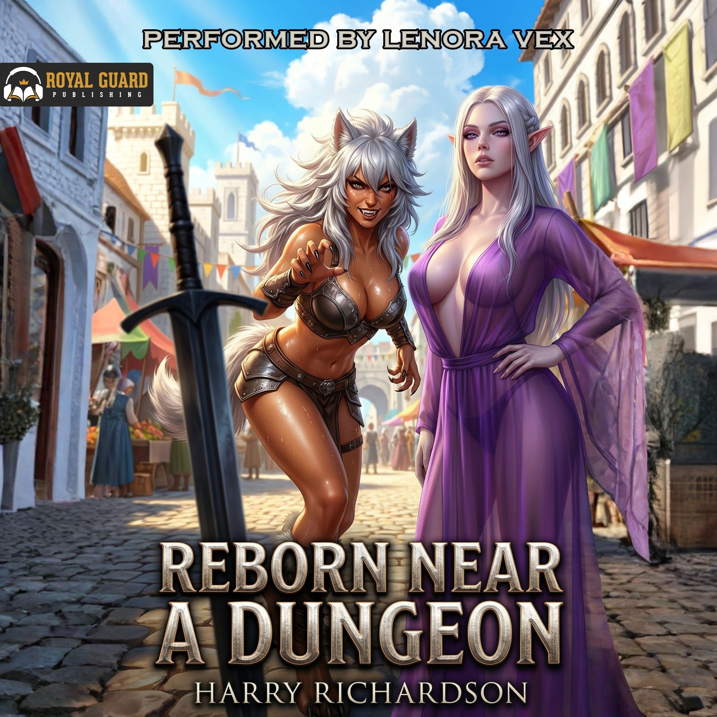Cover art for Reborn Near a Dungeon