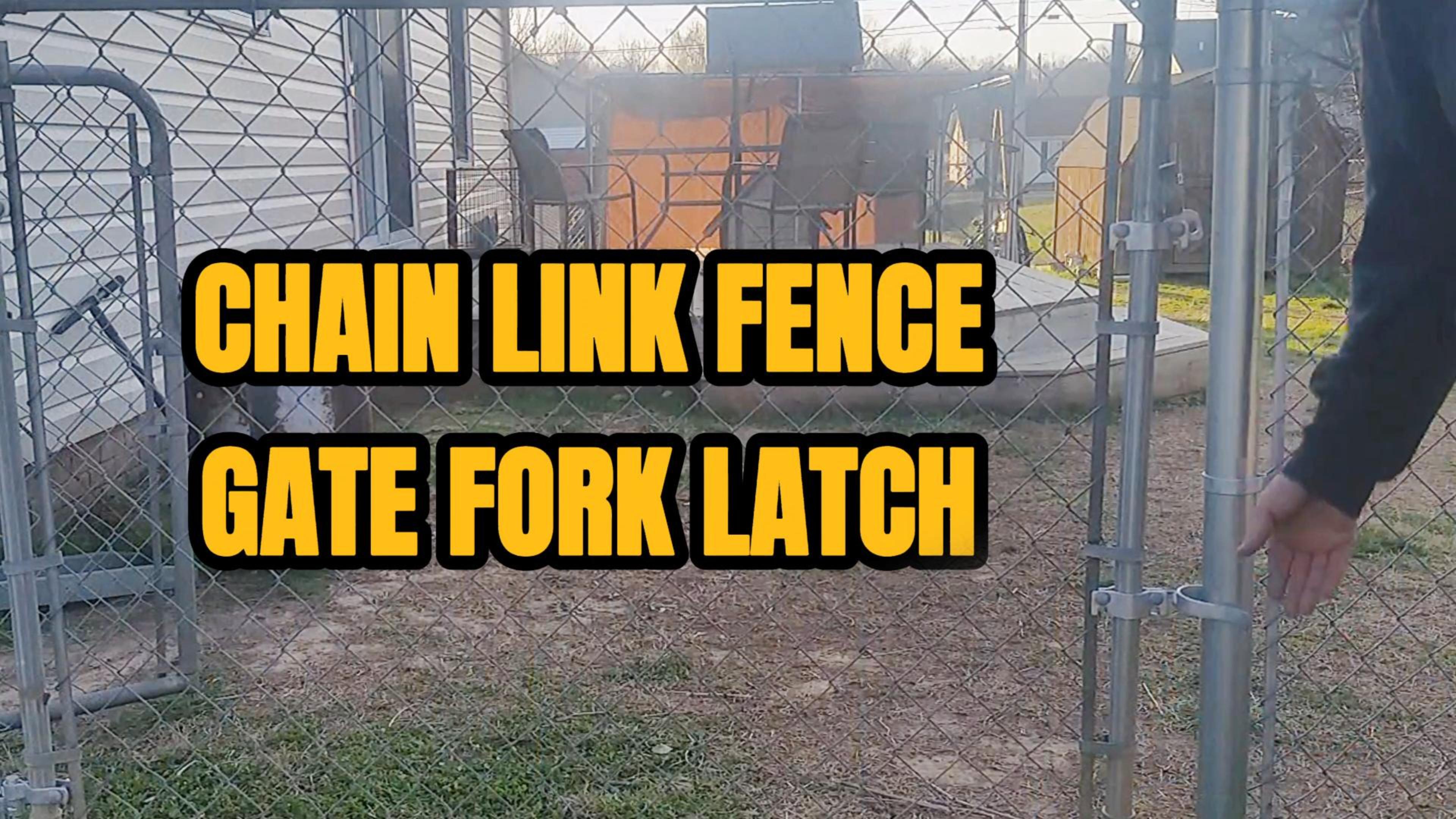 Amazon.com: VIVIDA Chain Link Gate Latch 1-3/8