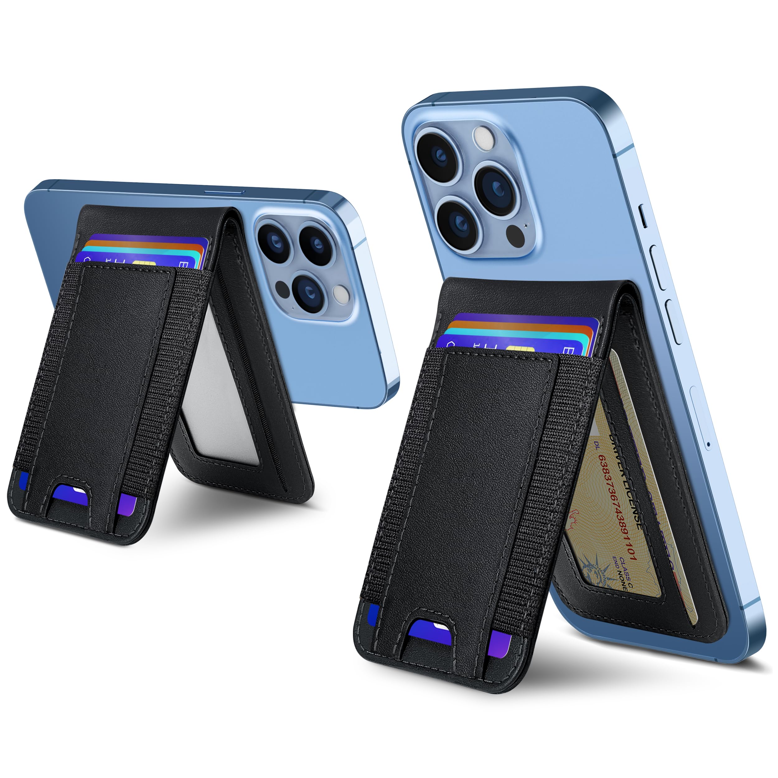 Amazon.com: Miroddi for MagSafe Wallet, Upgraded Magnetic Phone 