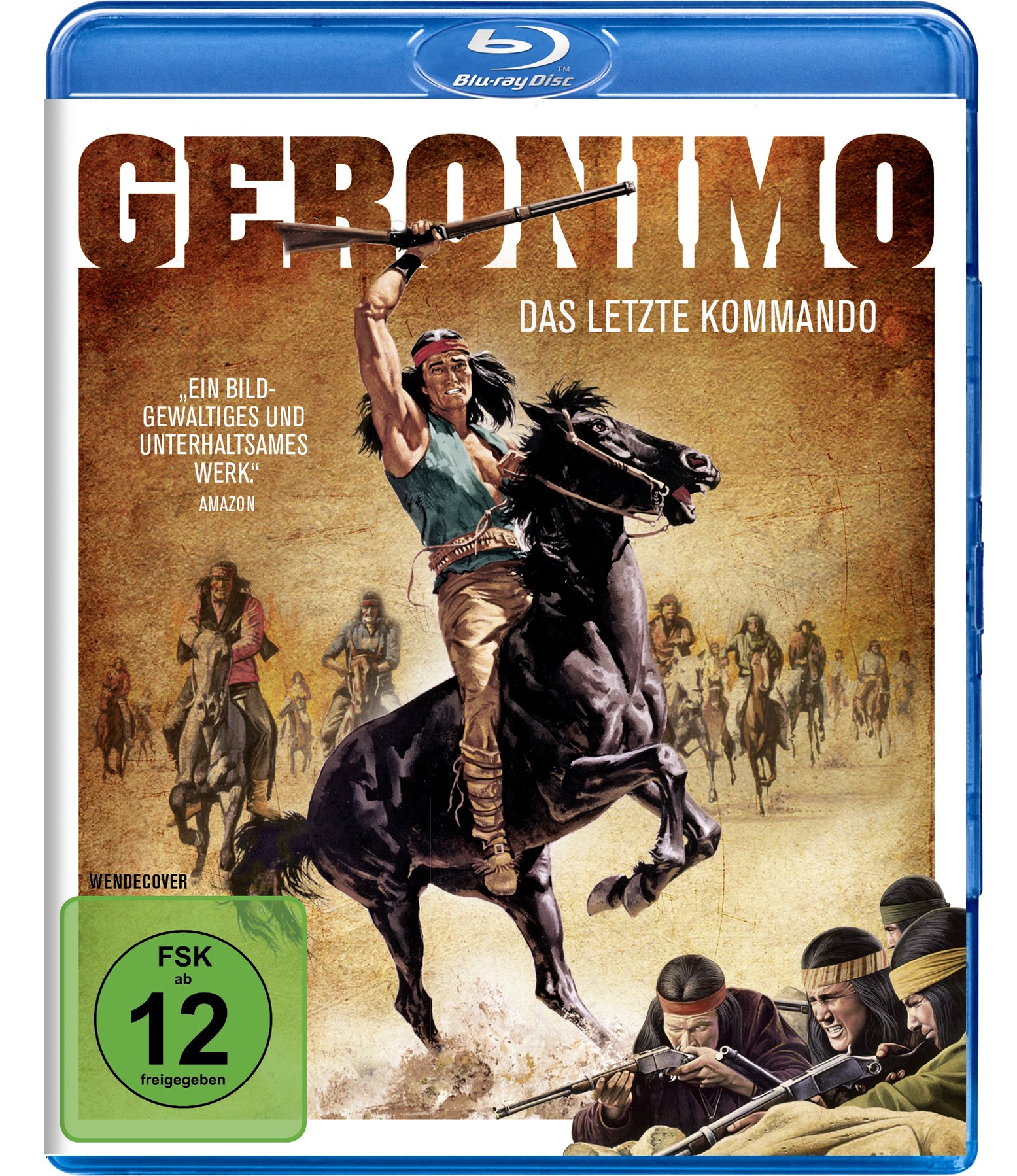 Blu-ray GERONIMO (1962) Chuck Connors Pat Conway Adam West Western Region B NEW