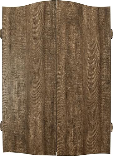 DMI Sports MI Sports - Armario de dardos marrón CricketPro | Diseñado para dianas electrónicas Arachnid de 15.5 pulgadas CricketPro 900, 800, 750,