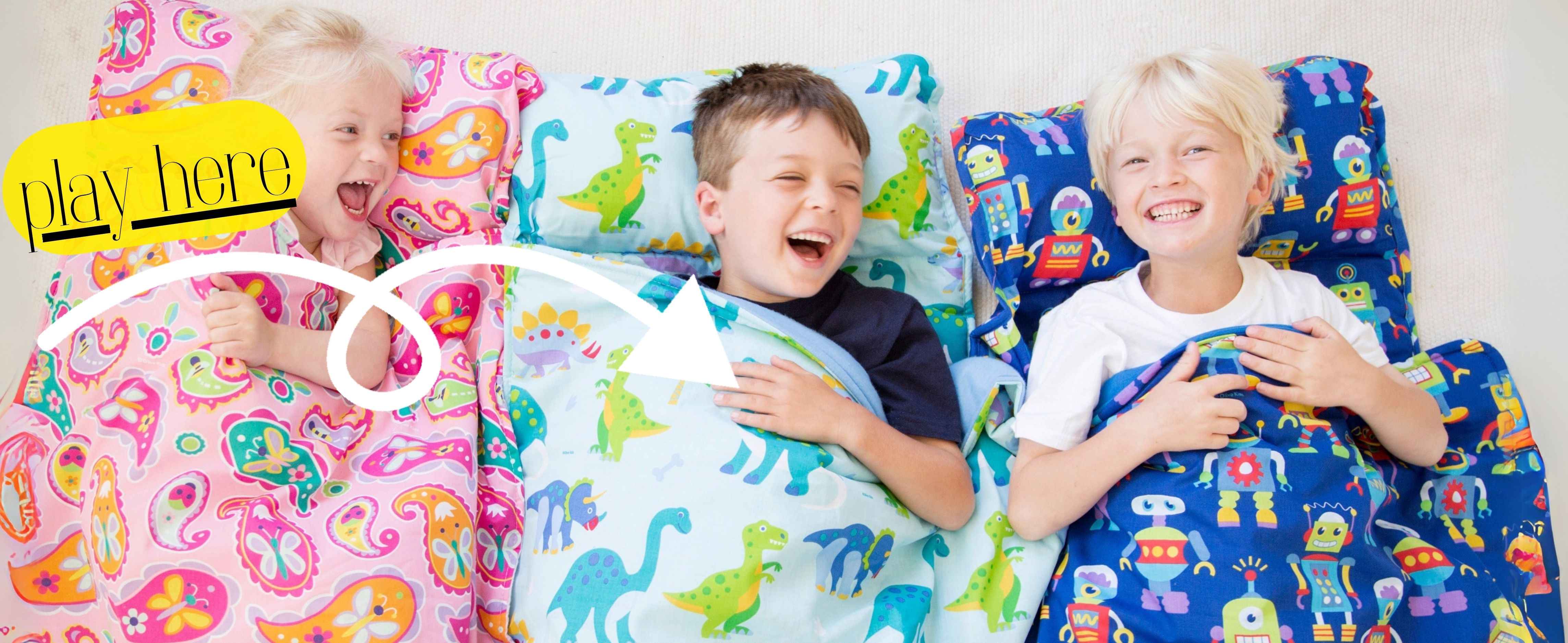 Wildkin Kids Nap Mat Cover - Magical Unicorns Design Fits 1.5" Vinyl Sleep Mats