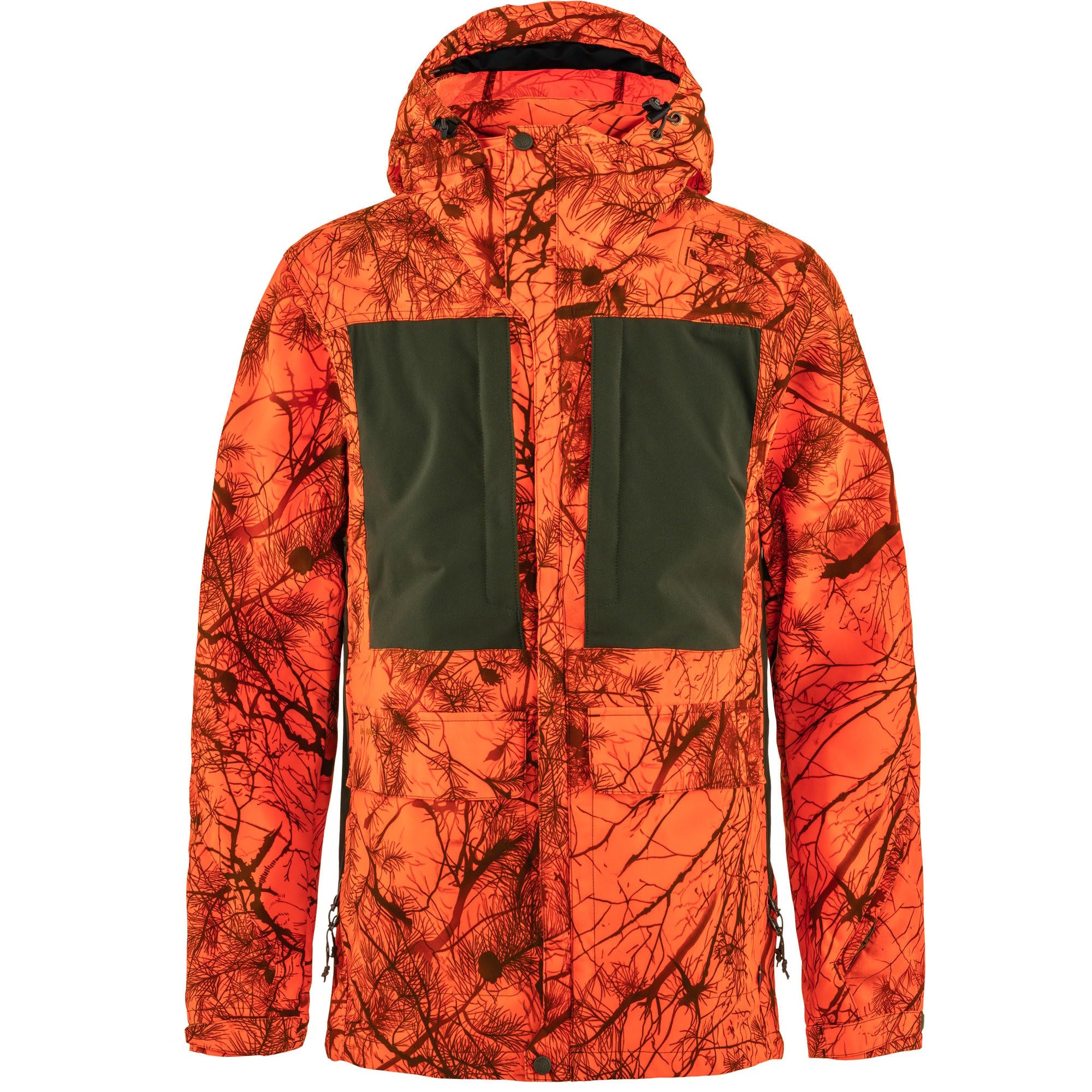 FJALLRAVEN 90170-261-662 Lappland Hybrid Jacket M Jacket Men's Orange Multi Camo-Deep Forest Size XXXL