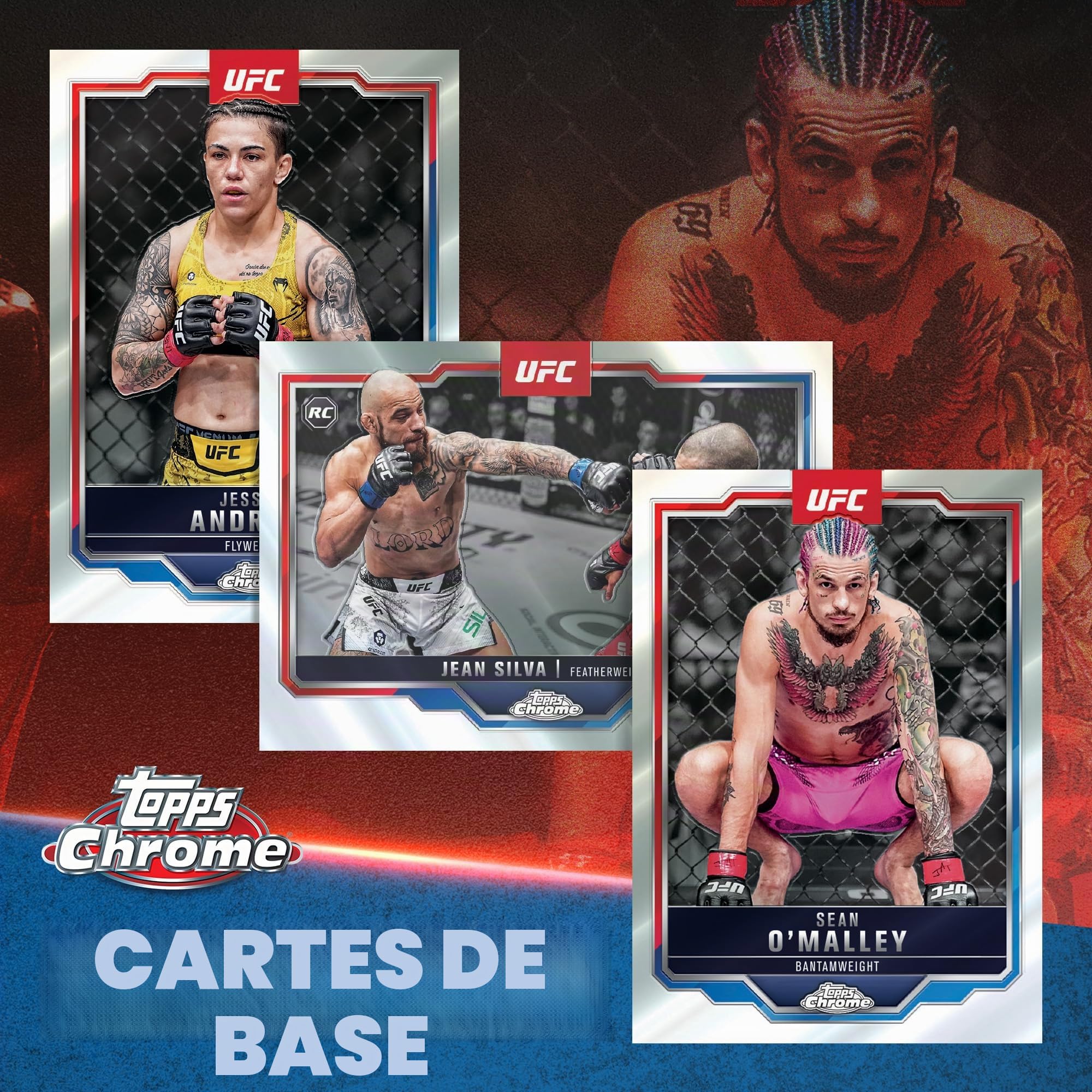 Topps 2025 Chrome UFC – Scellé en Usine – Boîte économique