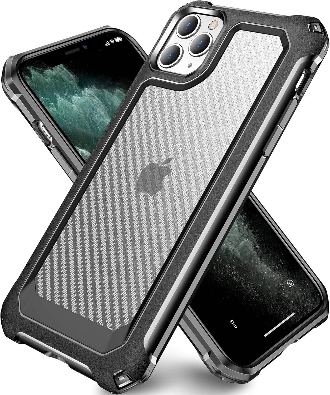 SUPBEC iPhone 11 Pro Max Cases, Hard Carbon Fiber Ghana Ubuy