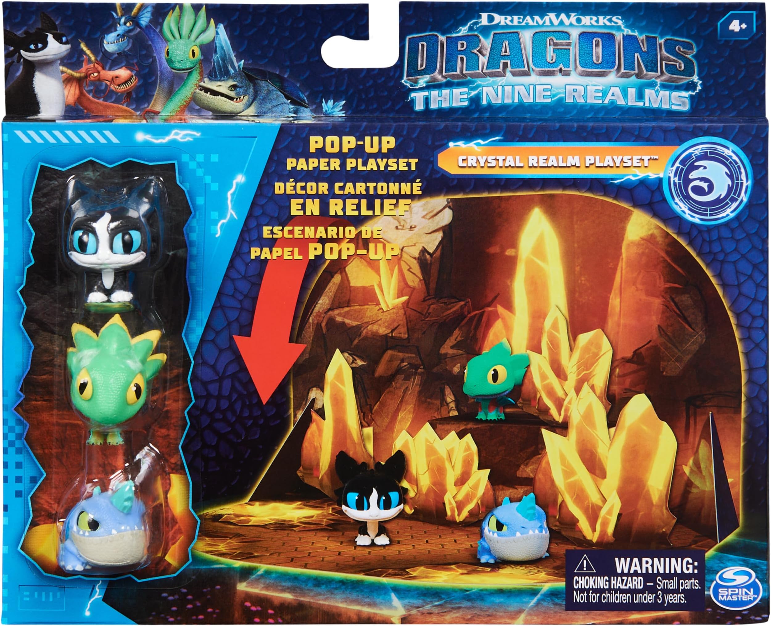 Dreamworks Dragons 9 Realms Crystal Playset S24