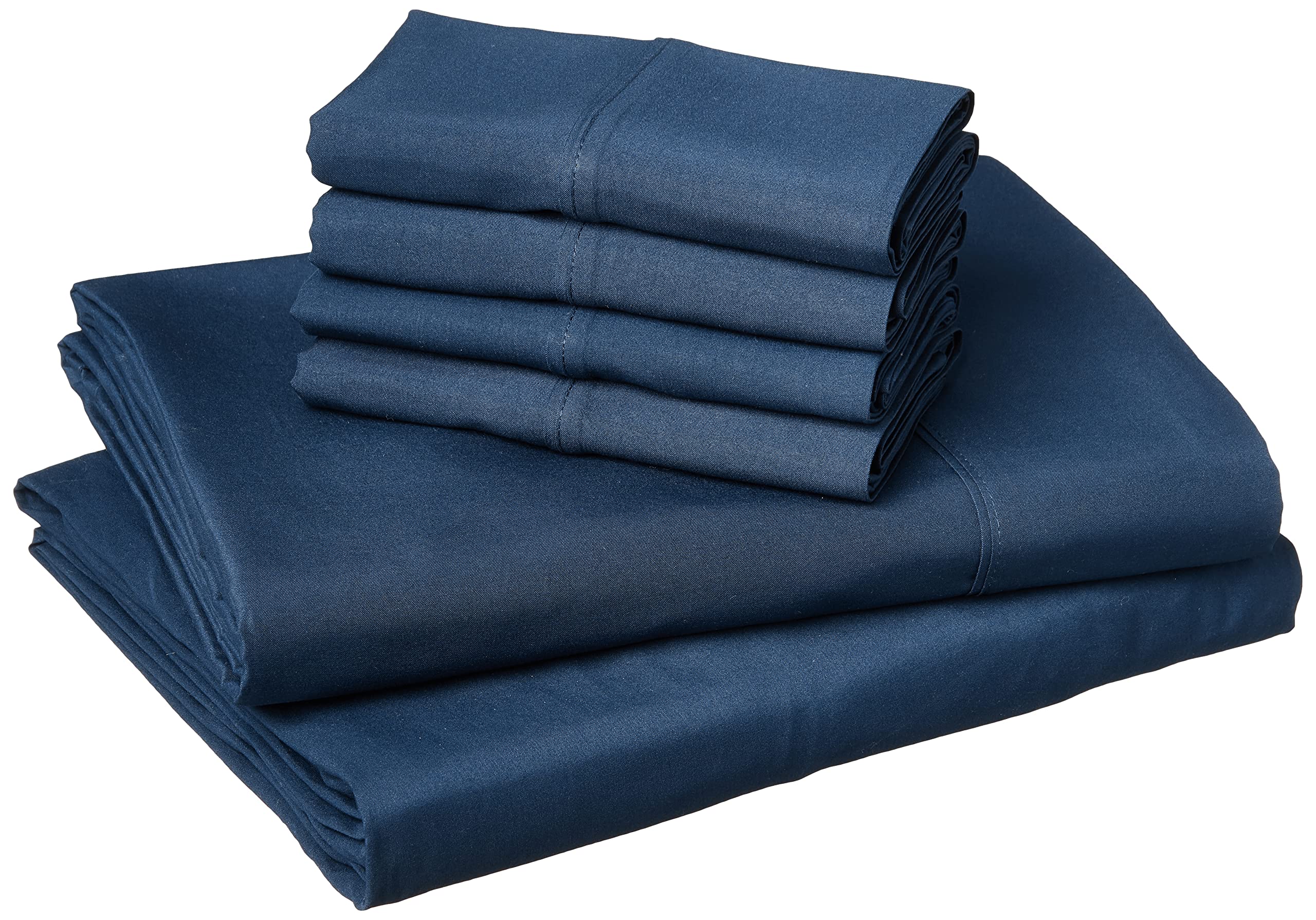 Amazon Basics Lightweight Super Soft Easy Care Microfiber Bed 6 Piece