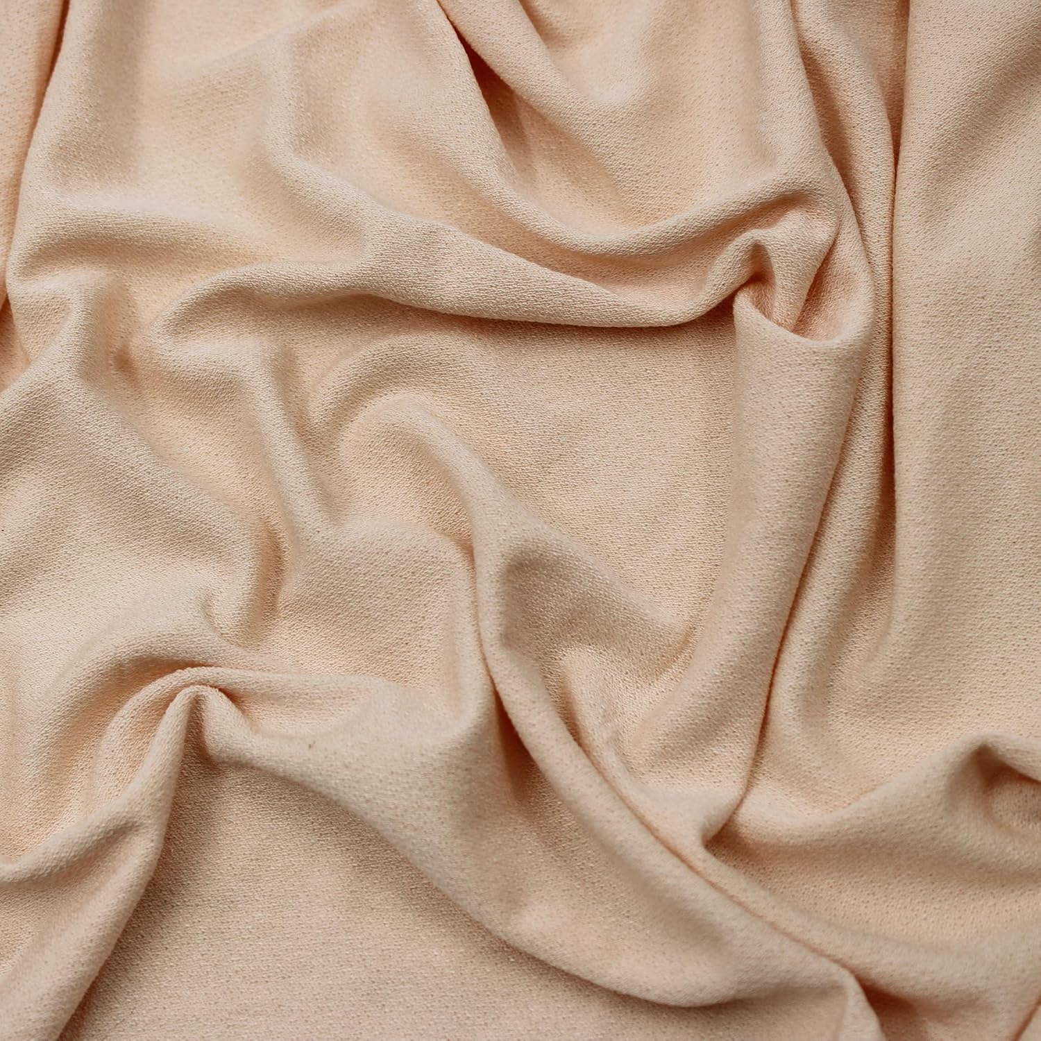 Texco Inc 60" Wide Crepe Viscose Spandex Fabric by the Yard, 220 GSM, Medium-Weight, Stretch for Dresses, Skirts, Pants, Tops, Costumes & DIY Sewing Projects