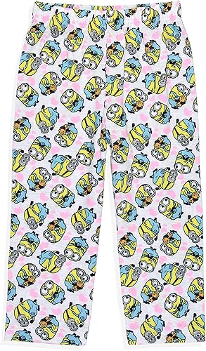 Miniatura 3 de INTIMO Despicable Me Minions Chibi Bello Raglan - Conjunto de pijama para dormir, Multi colorido