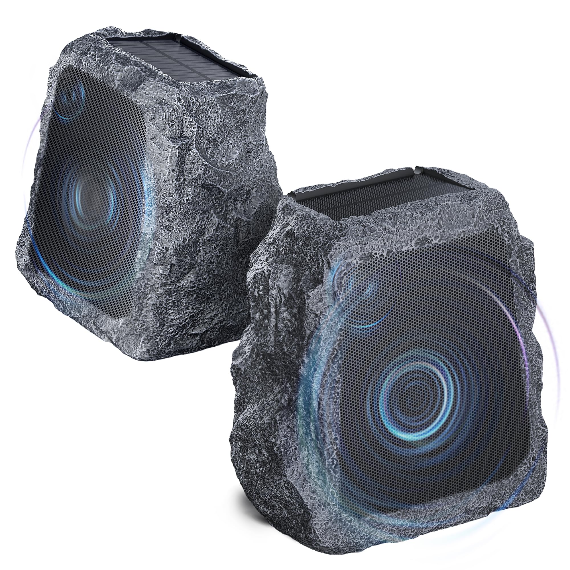 Amazon.com: BlitzRock Outdoor Rock Speaker 80W Total Power, Solar