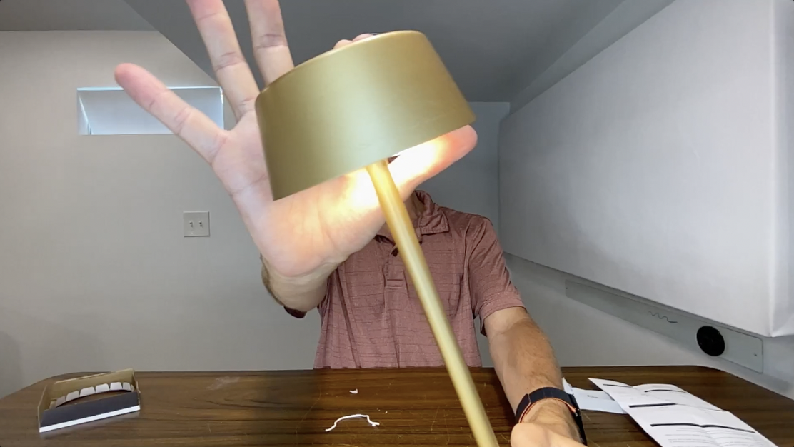 BEST Cordless Table Lamps? | Small Metal 3-Color Lamp