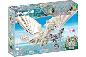 Playmobil: How to Train Your Dragon III Light Fury with Baby Dragon & Children