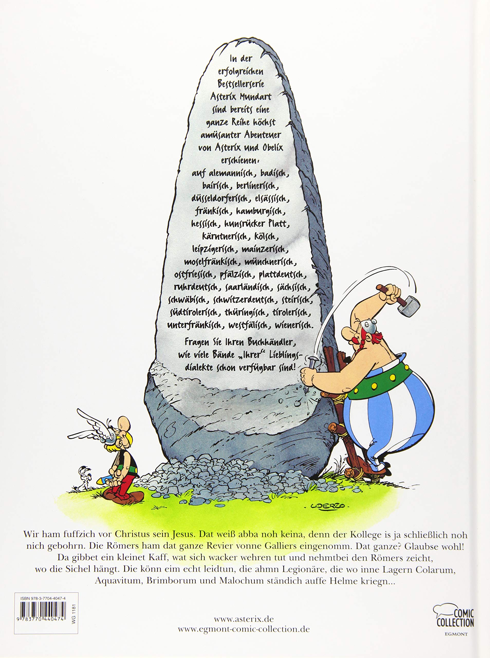 Asterix Mundart Ruhrdeutsch V: Voll auffe Omme!