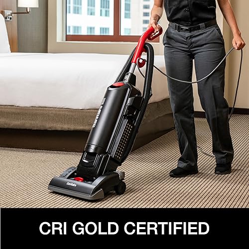 Miniatura 2 de Sanitaire Force - Aspiradora comercial vertical SC5713D, color negro