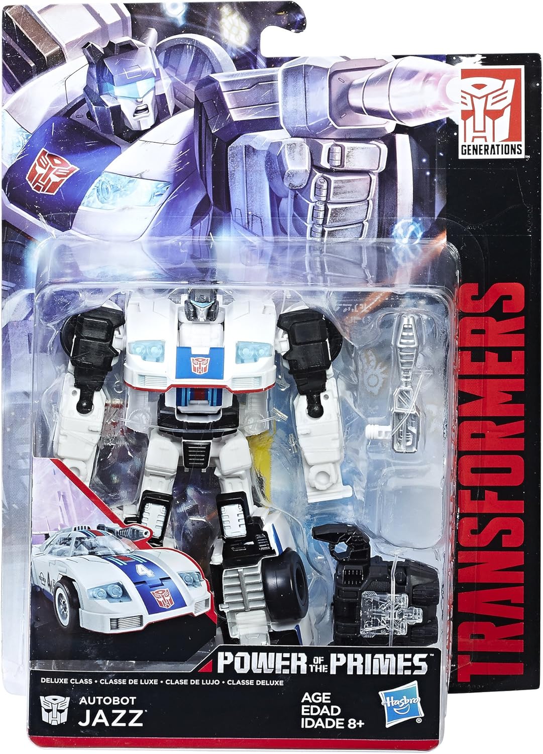 Transformers: Generations Power of the Primes Deluxe Class Autobot Jazz