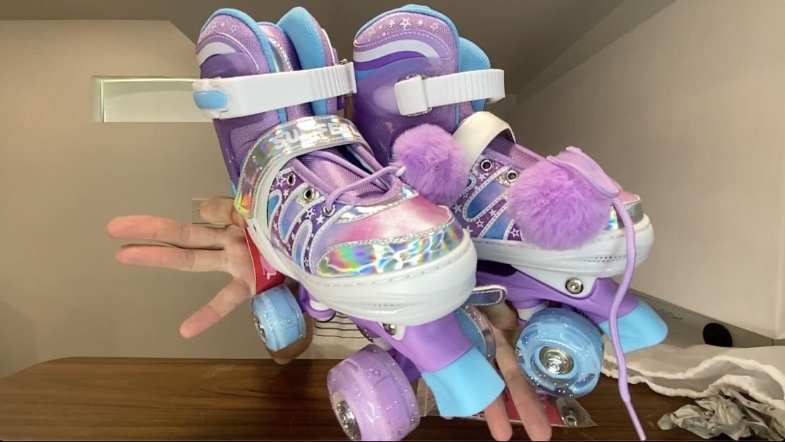 BEST Roller Skates for Kids? | Rainbow Tie-Dye Roller Skates