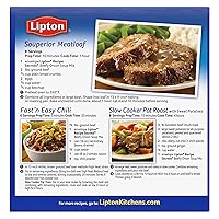 Vista 3 de Soup Secrets Lipton - Mezcla de sopa y salsa de 12 unidades de cebolla carne de 2.2 onzas