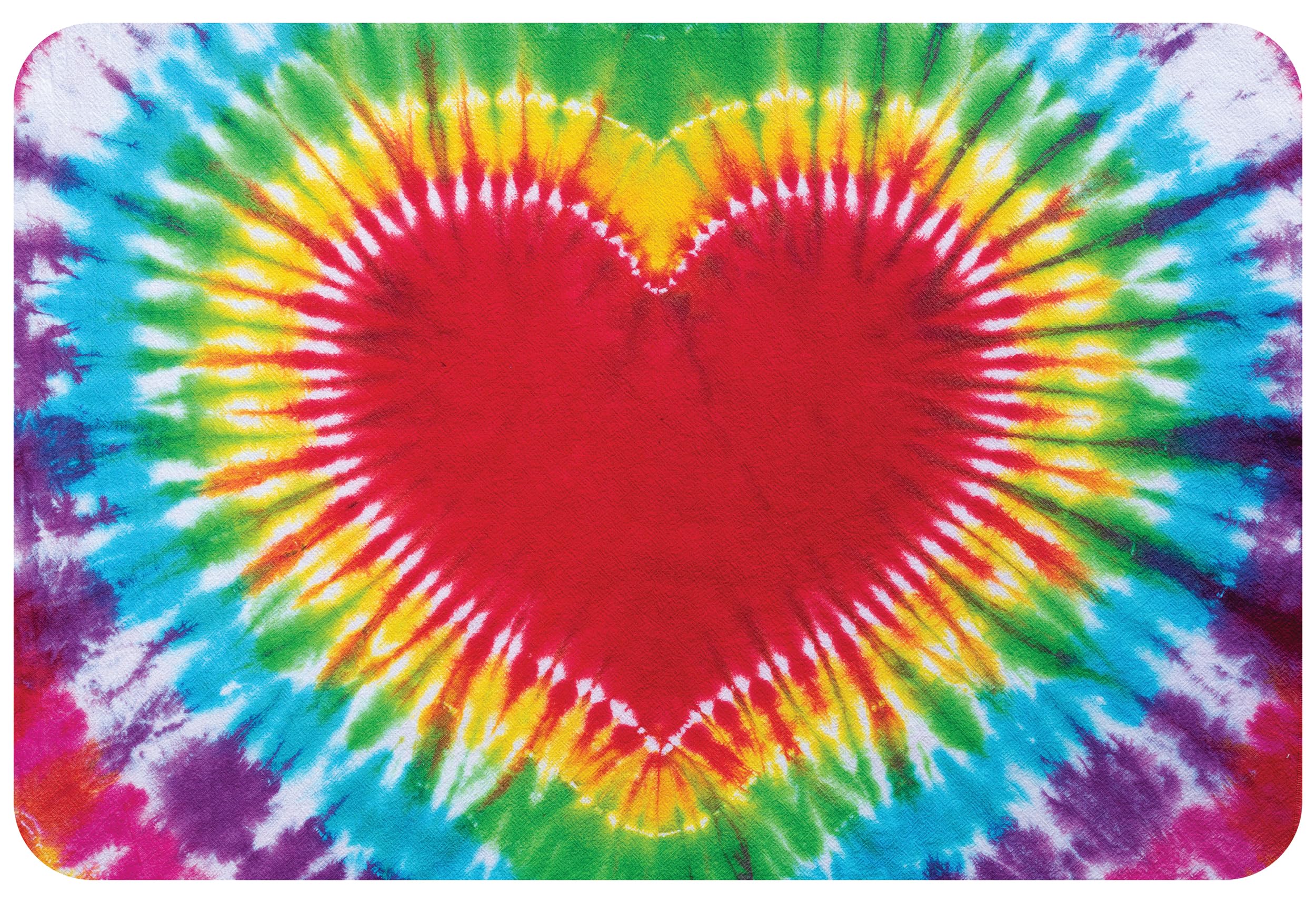 Gilbins Super Soft and Comfy Floor Mat Bunk Camp Floor Mats (Graffiti Heart)