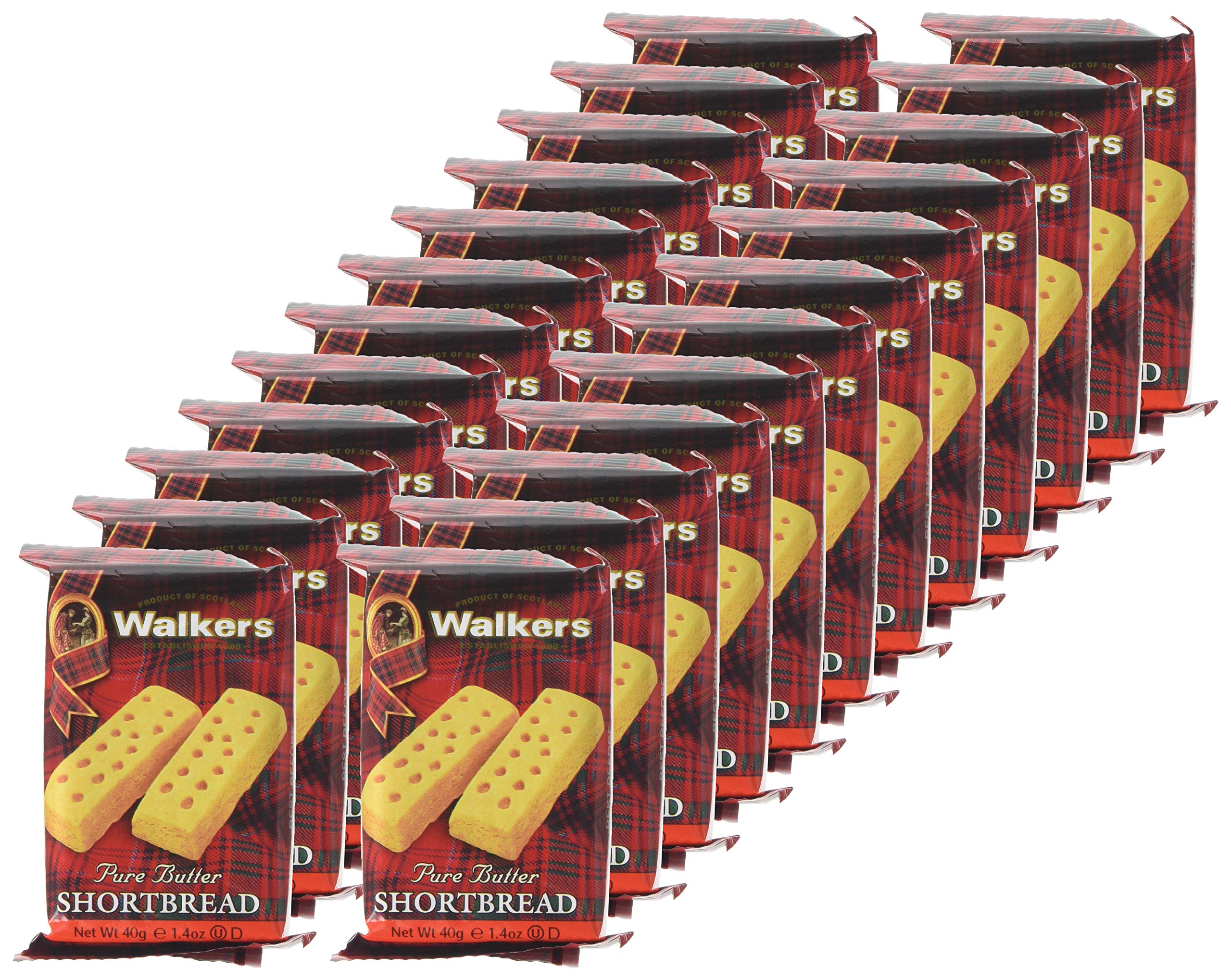 Walkers Shortbread Fingers Traditional Butter Biscuits in Finger Shape