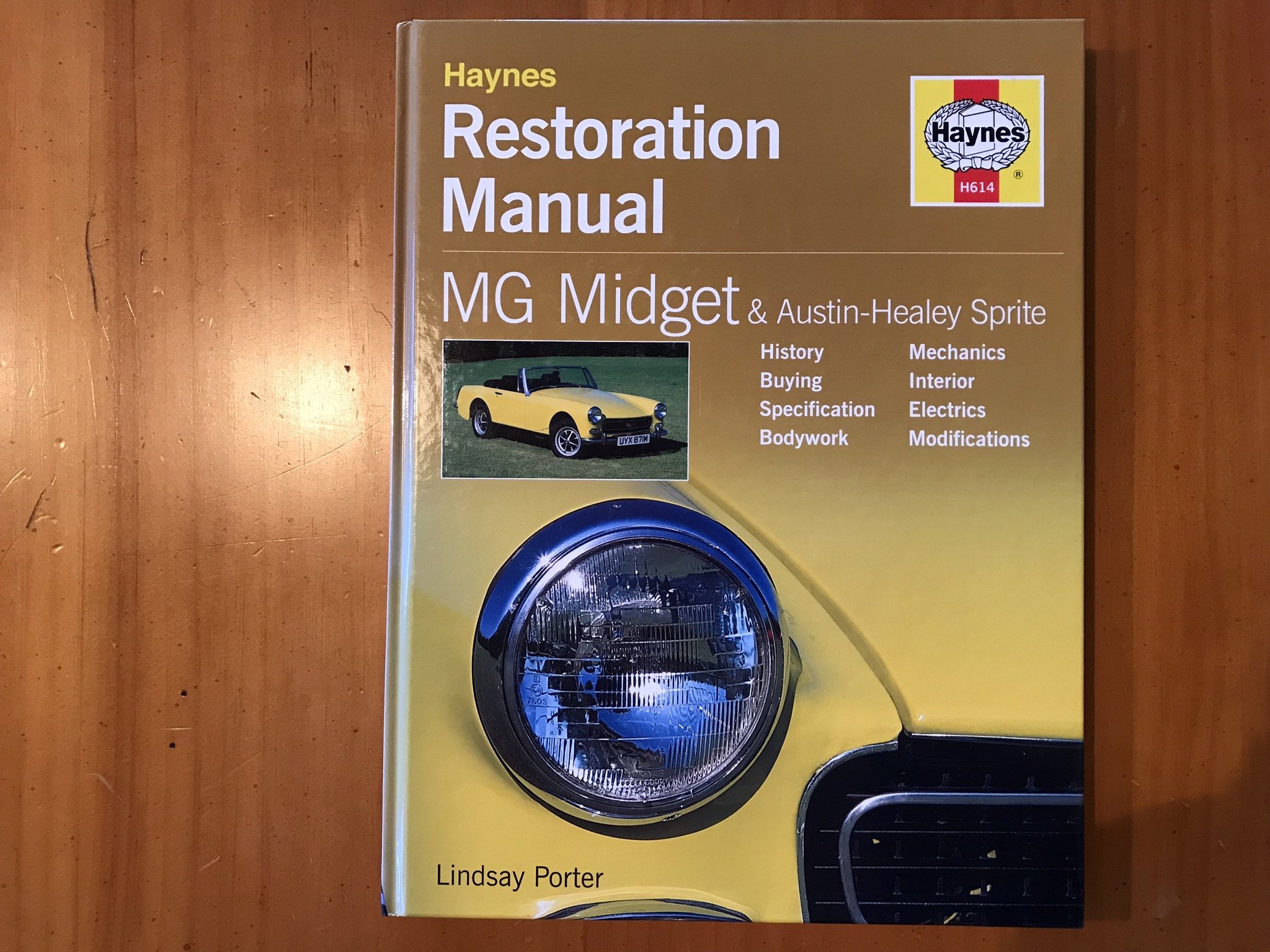 Mg Midget, Austin Healey and Sprite Haynes Restoration Manual