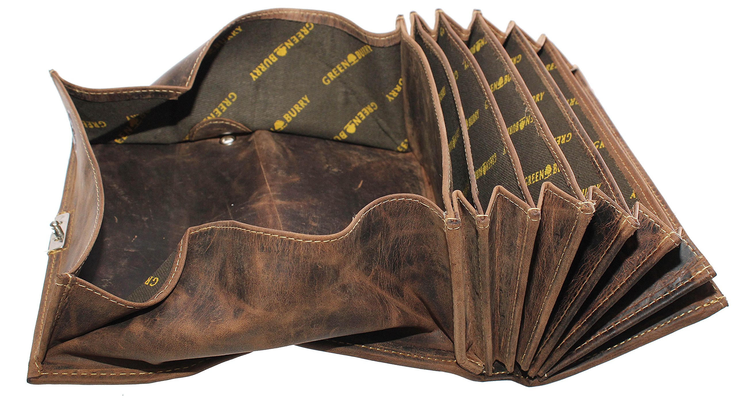 Waiter Waitress/Waiter Waiter Bag Waiter Bedienungsgeldbeutel Boerse Wallet Taxi Wallet Leather Wallet Long Large Coin Pocket XXL Men
