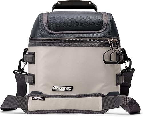 Coleman Pro - Lonchera con aislamiento térmico, hielera portátil blanda para 1624 latas, diseño para trabajo, resistente a pinchazos, con