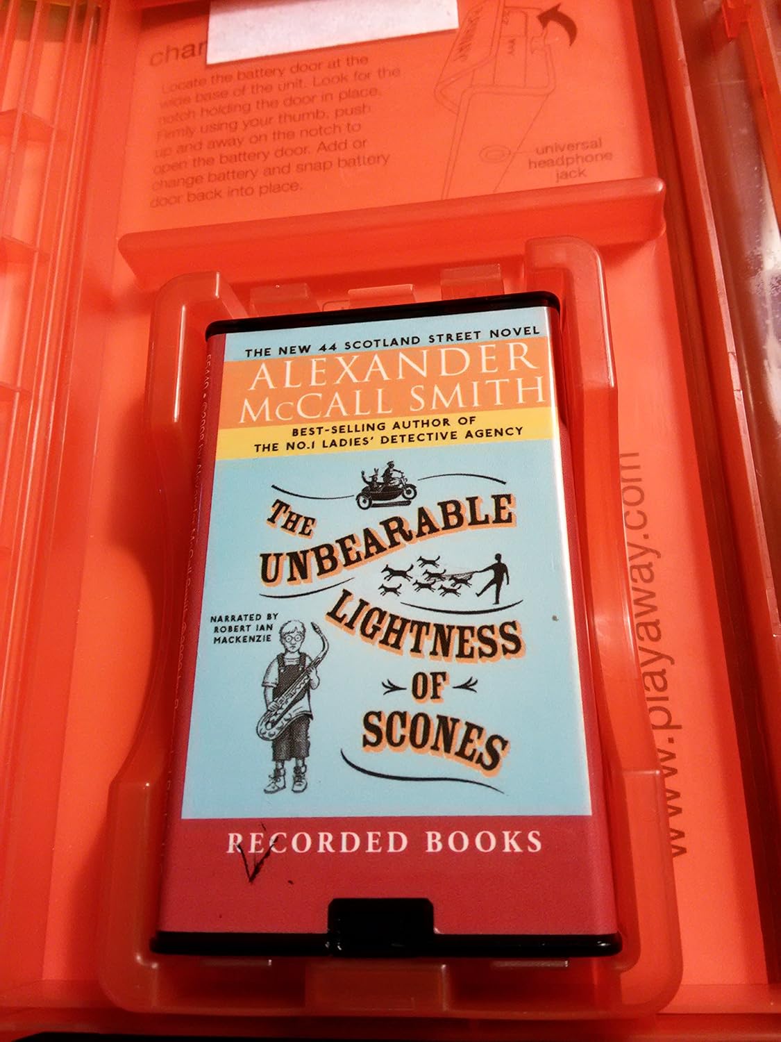 The Unbearable Lightness of Scones (Playaway) Digital Audio Player