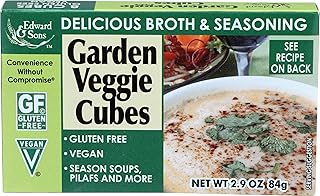 Edward & Sons, Bouillon Cubes Garden Veggie, 2.9 Ounce