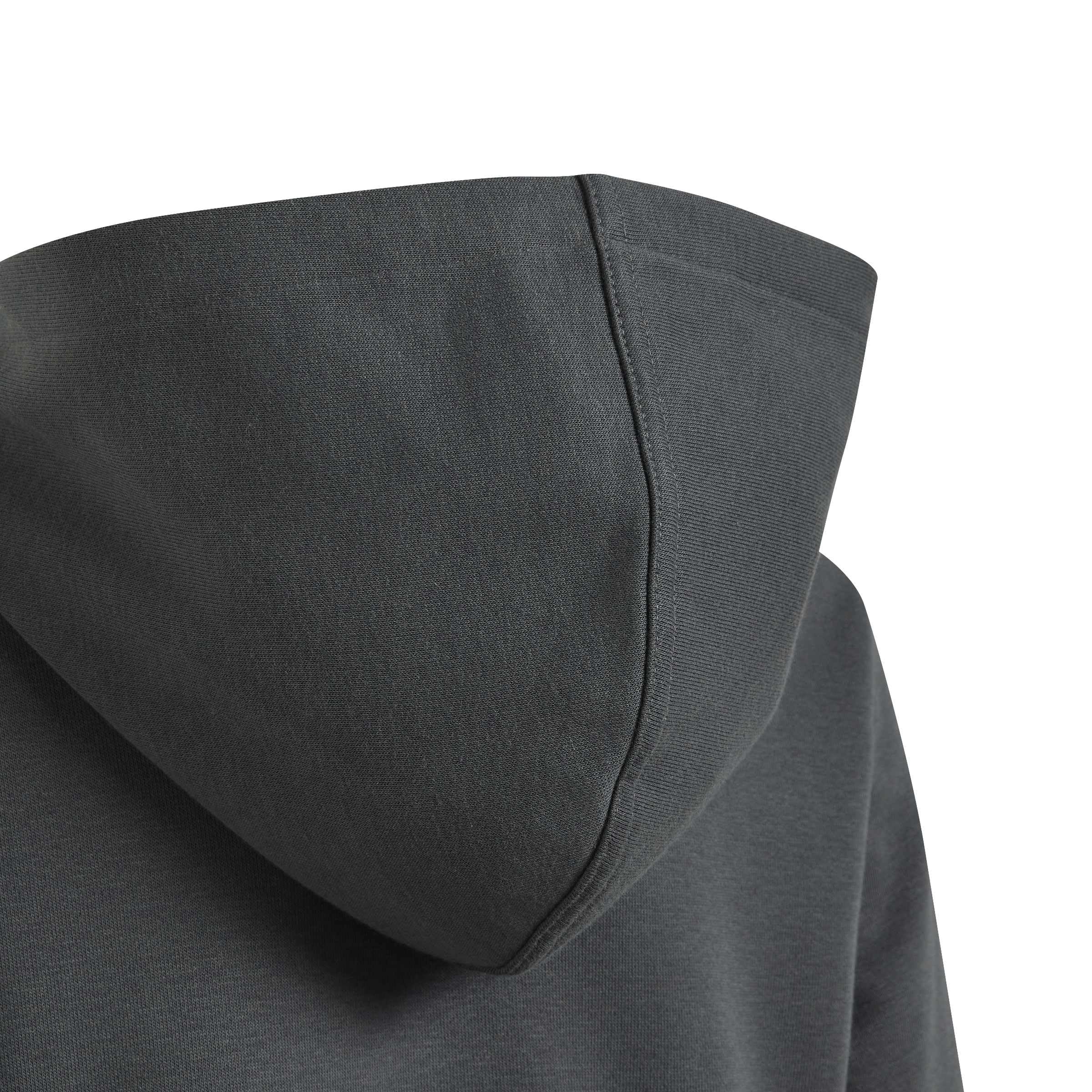adidas Uniseks - dzieci Essentials Big Logo Hoodie Sweatshirt, grey six/black, 15-16 Years