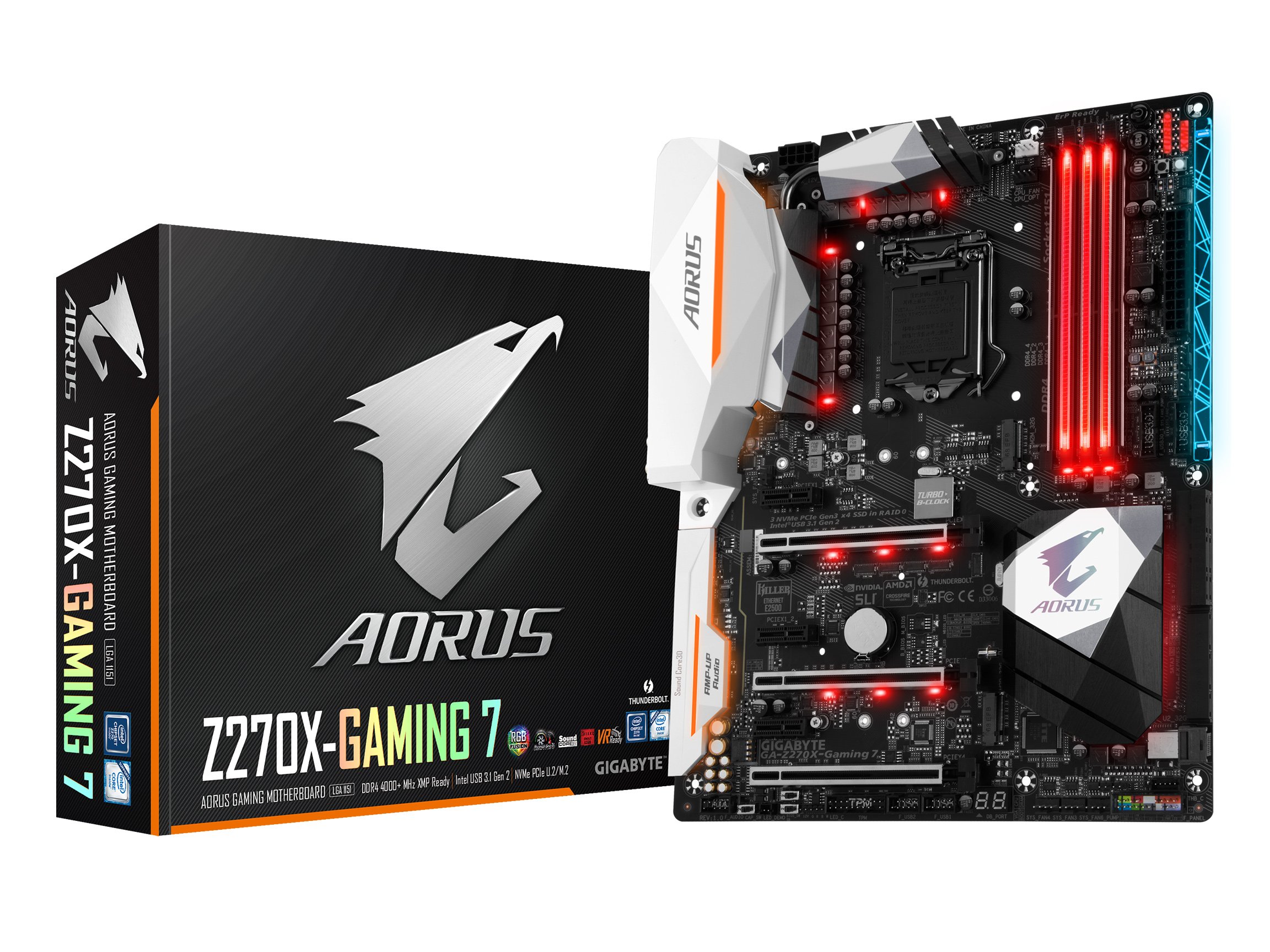 Amazon.com: GIGABYTE AORUS GA-Z270X-Gaming 7 LGA1151 Intel Z270 2