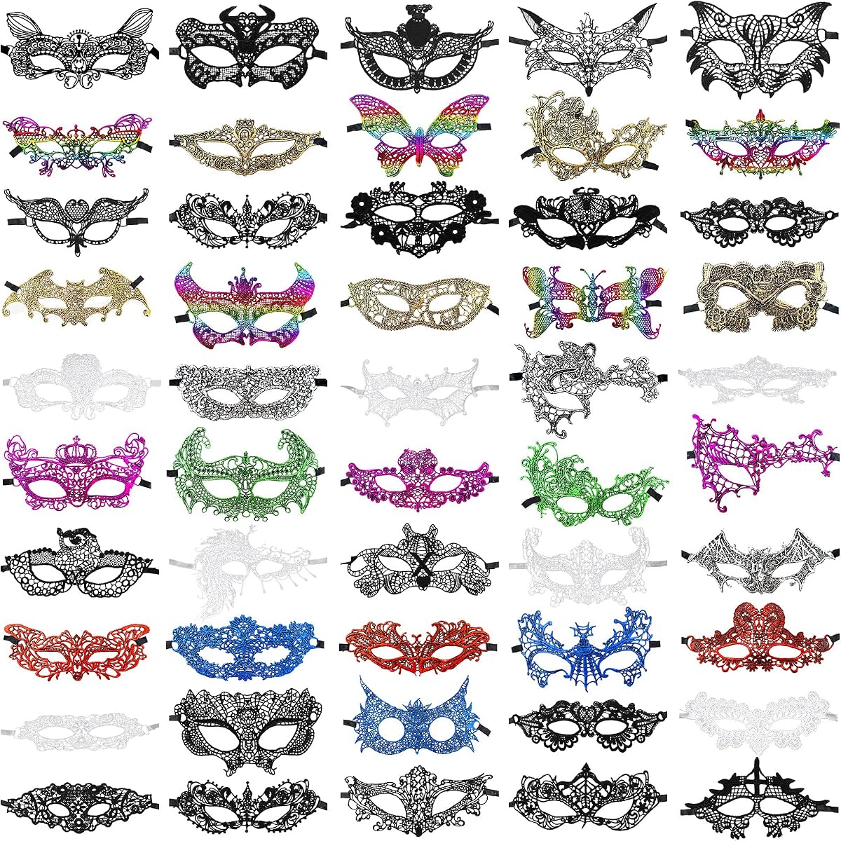 Lace Mask Masquerade Venetian Mask Bulk