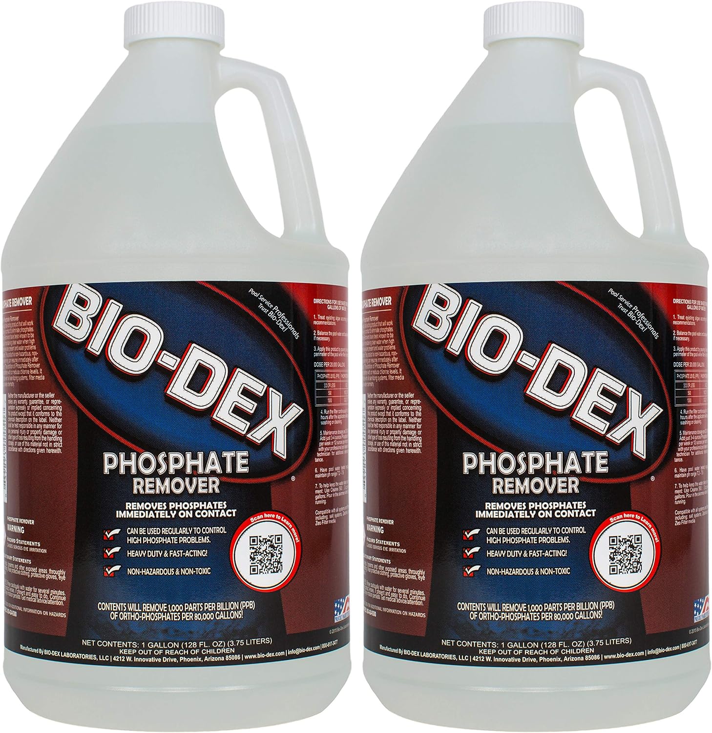 Bio-Dex Phosphate Remover (1 gal) (2 Pack)