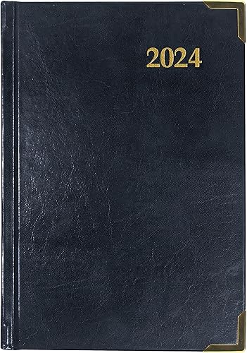 Miniatura 8 de Brownline Planificador diario ejecutivo 2024, libro de citas, 12 meses, enero a diciembre, encuadernación cosida, 7.125 x 4.875 pulgadas, trilingüe,