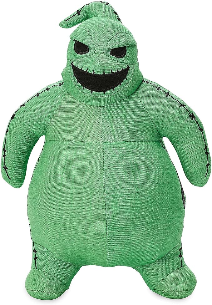 Disney Store Oogie Boogie - Peluche pequeño y suave de Pesadilla antes de Navidad, 27 cm, con detalles bordados, adecuado para mayores de 0 años
