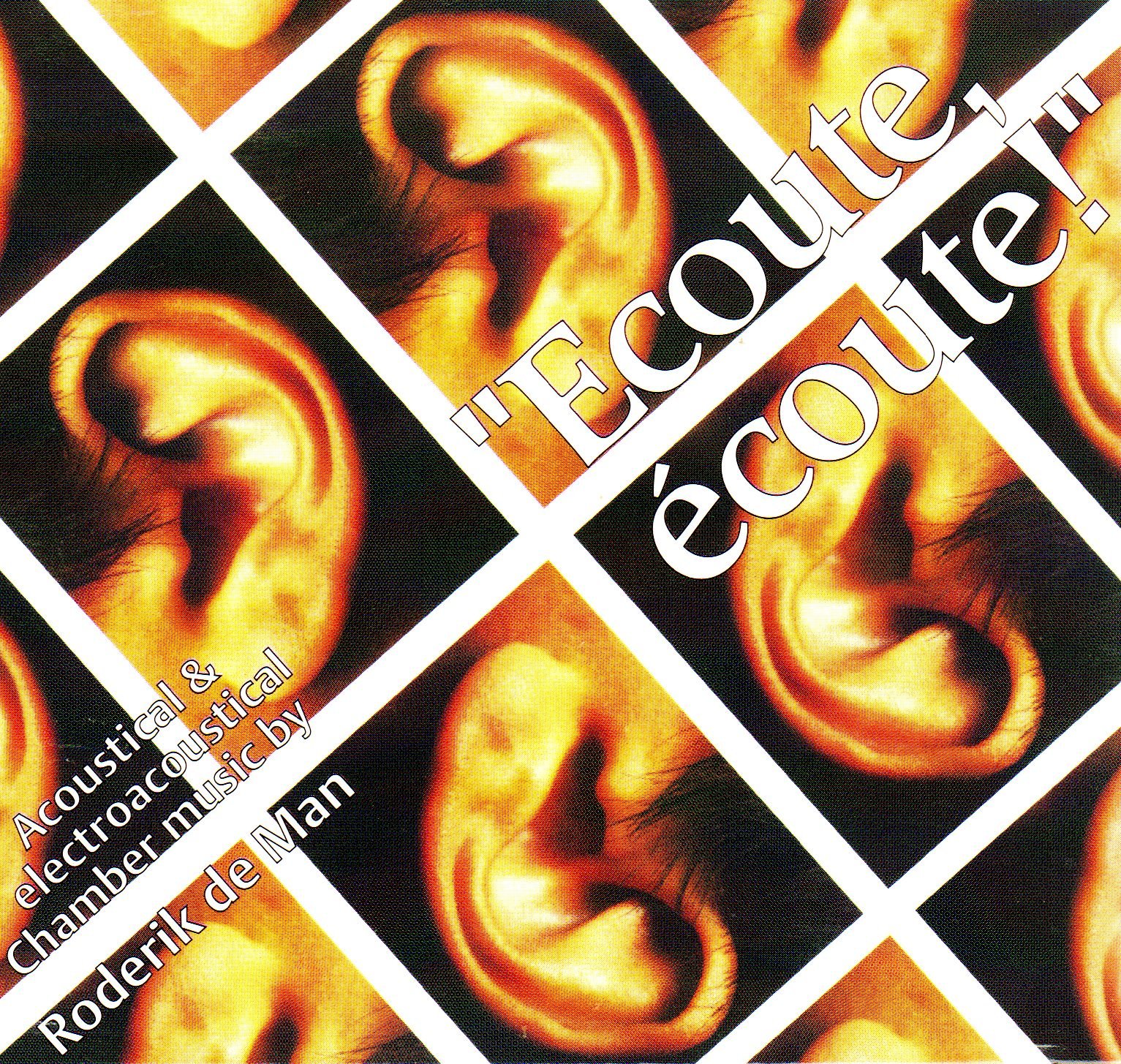 Man Roderik De: Acoustical And Electro-Acoustical Chamber Music: Vanishing Points / Ecoute Eco [Audio CD] VARIOUS ARTISTS