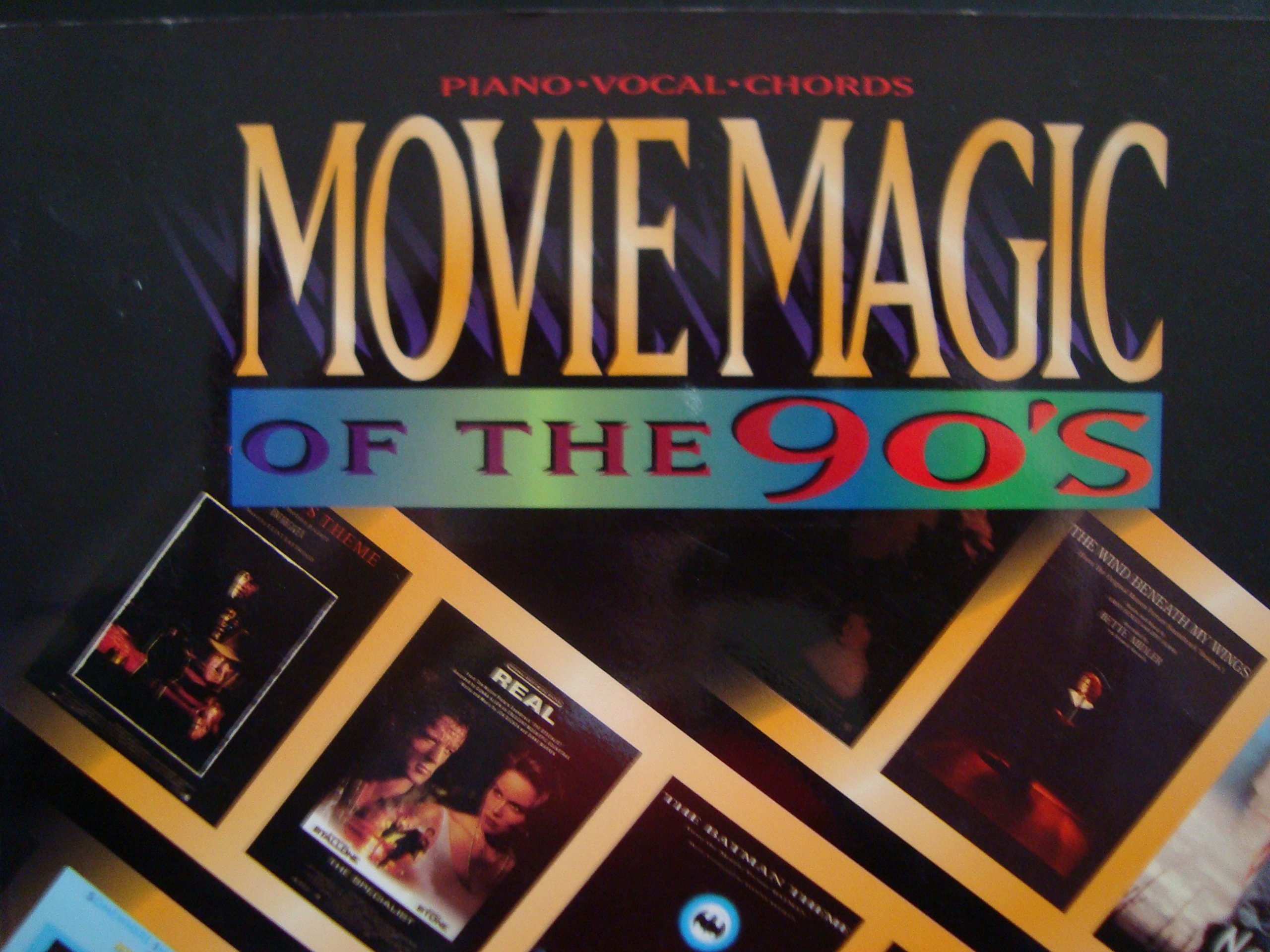 Movie Magic of the '90s: Piano/Vocal/chords