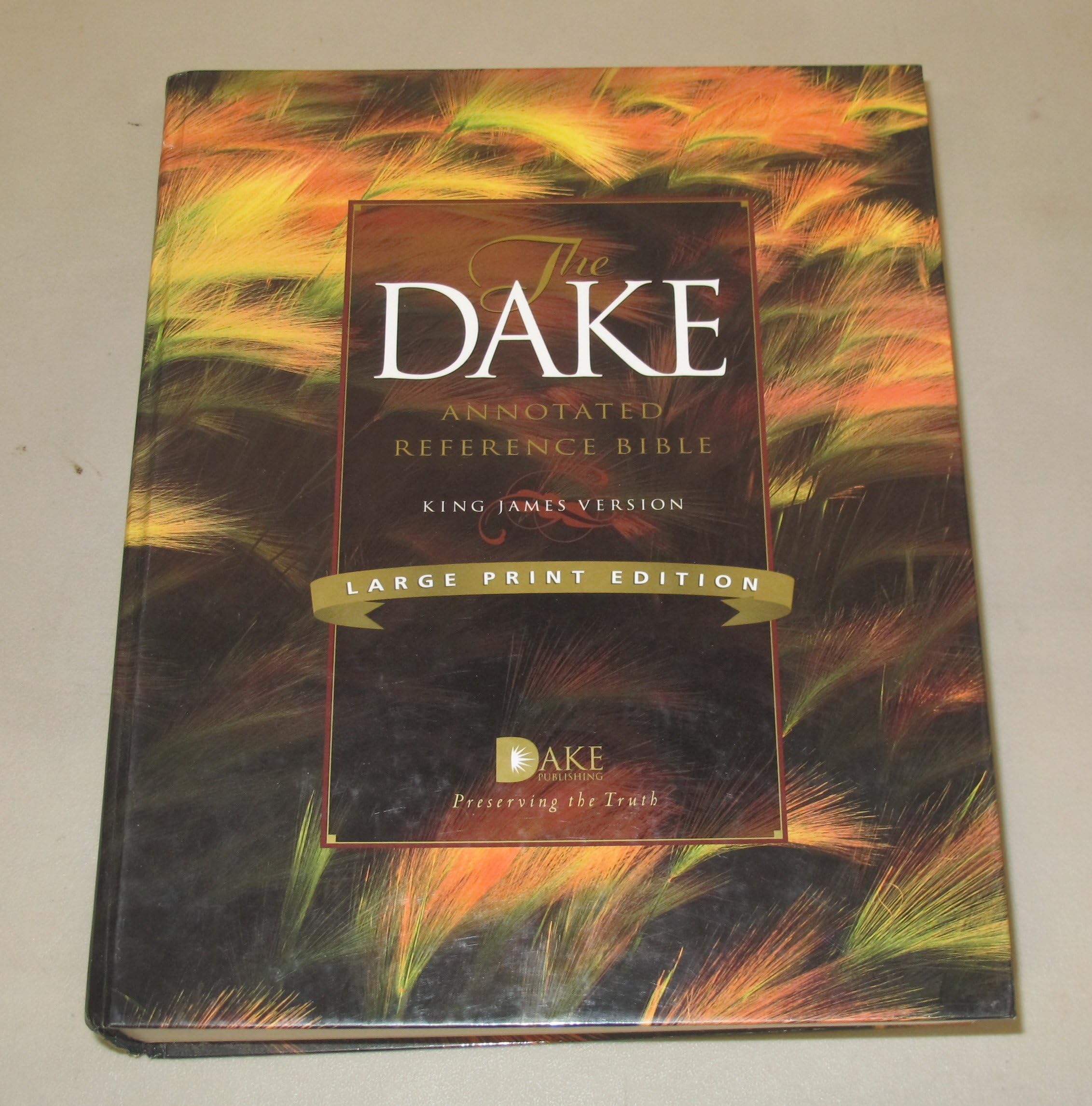 Holy Bible: King James Version, Dake's Annotated Reference Hardcover โ Large Print, January 1, 1999