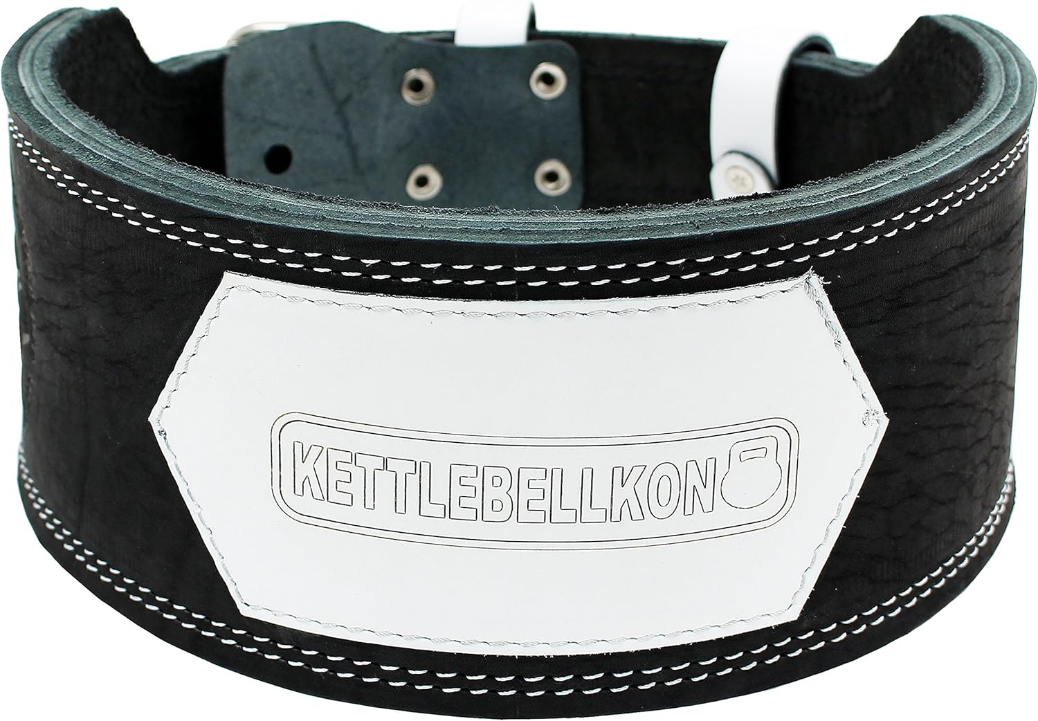 Amazon.co.jp KETTLEBELLKON Kettlebell Lifting Belt (White Logo) (Small