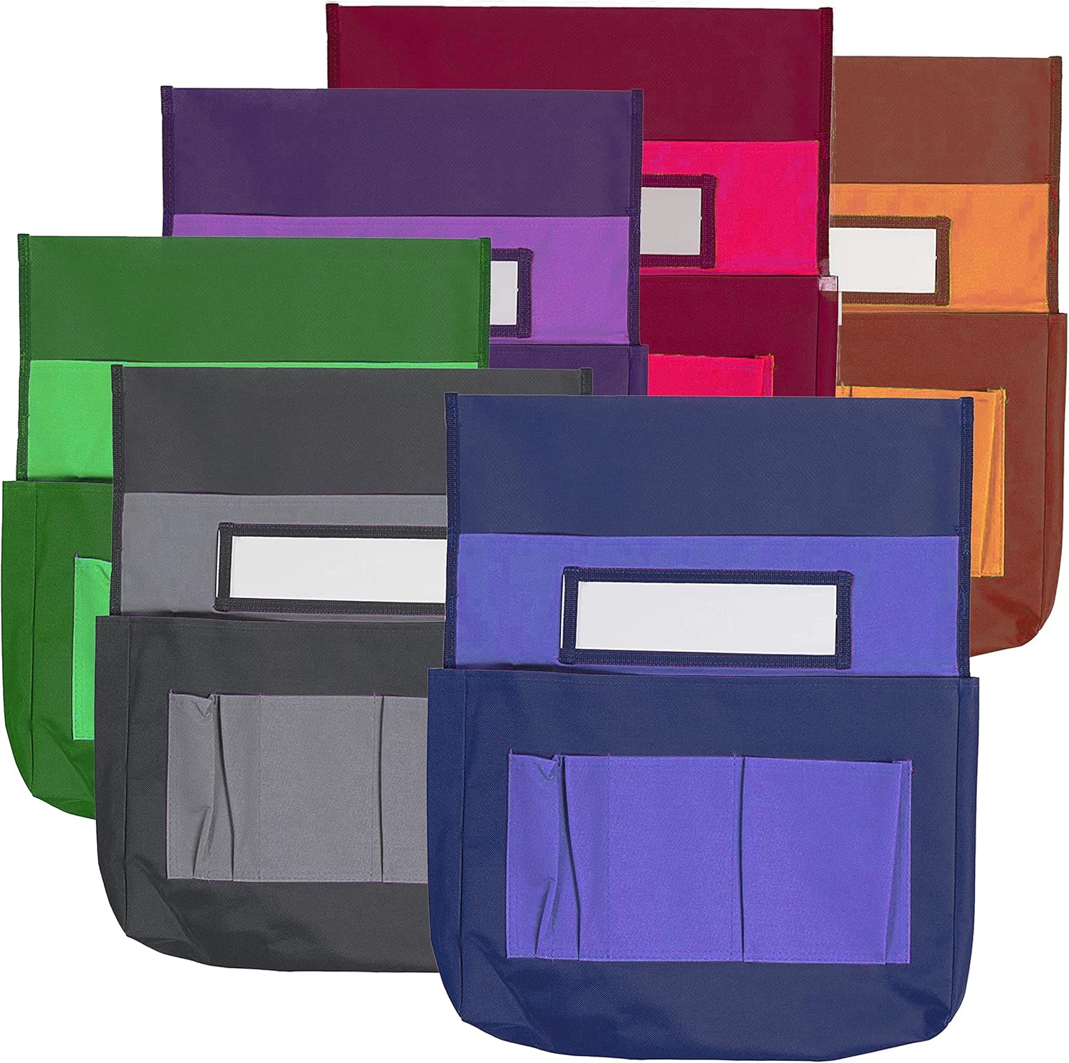 NOKKO Chair Pockets for Classrooms Set of 121 Pocket Chart with 20