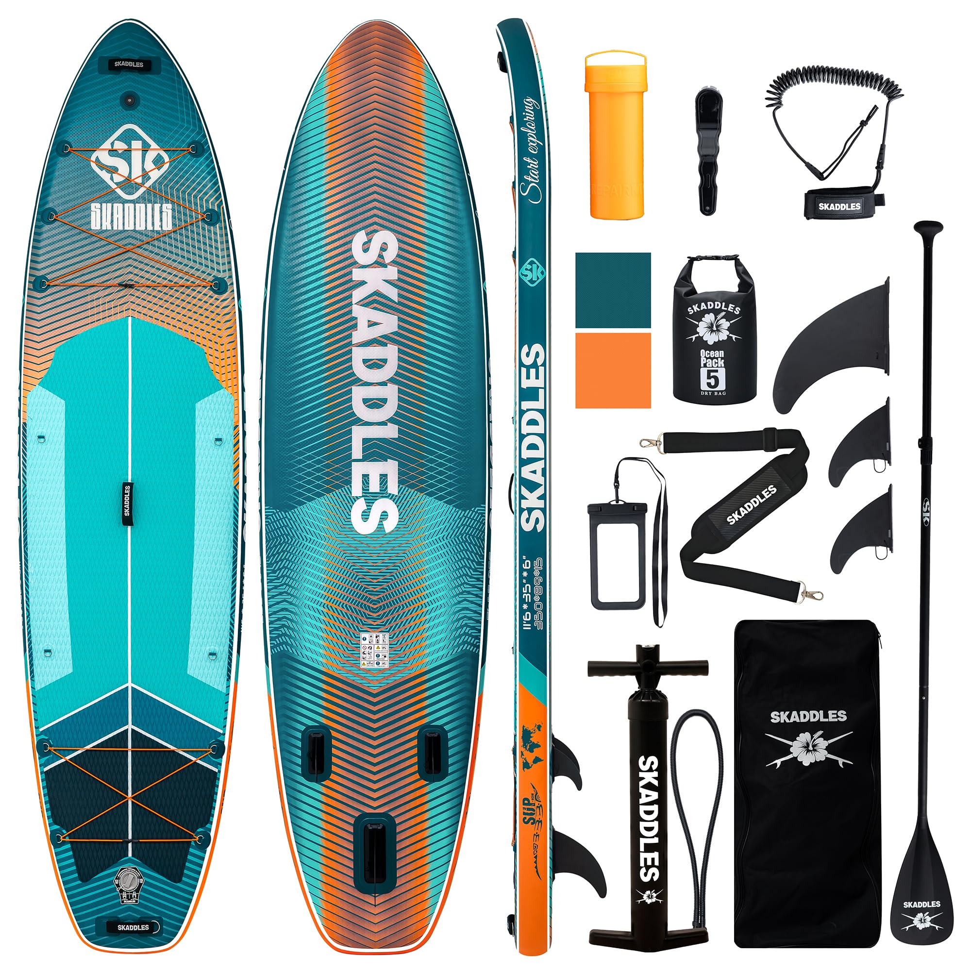 SKADDLES 11'6x35 SUP