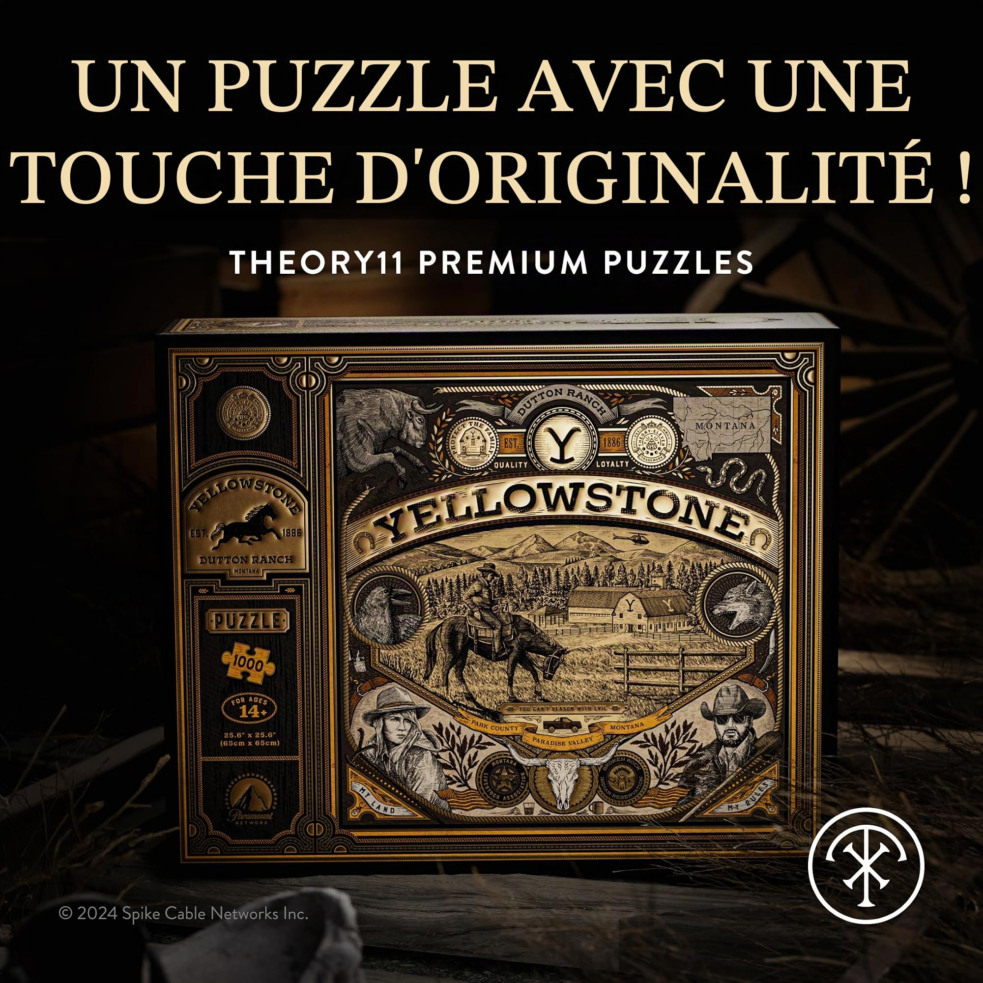Yellowstone Puzzle multidimensionnel (1000 pièces)