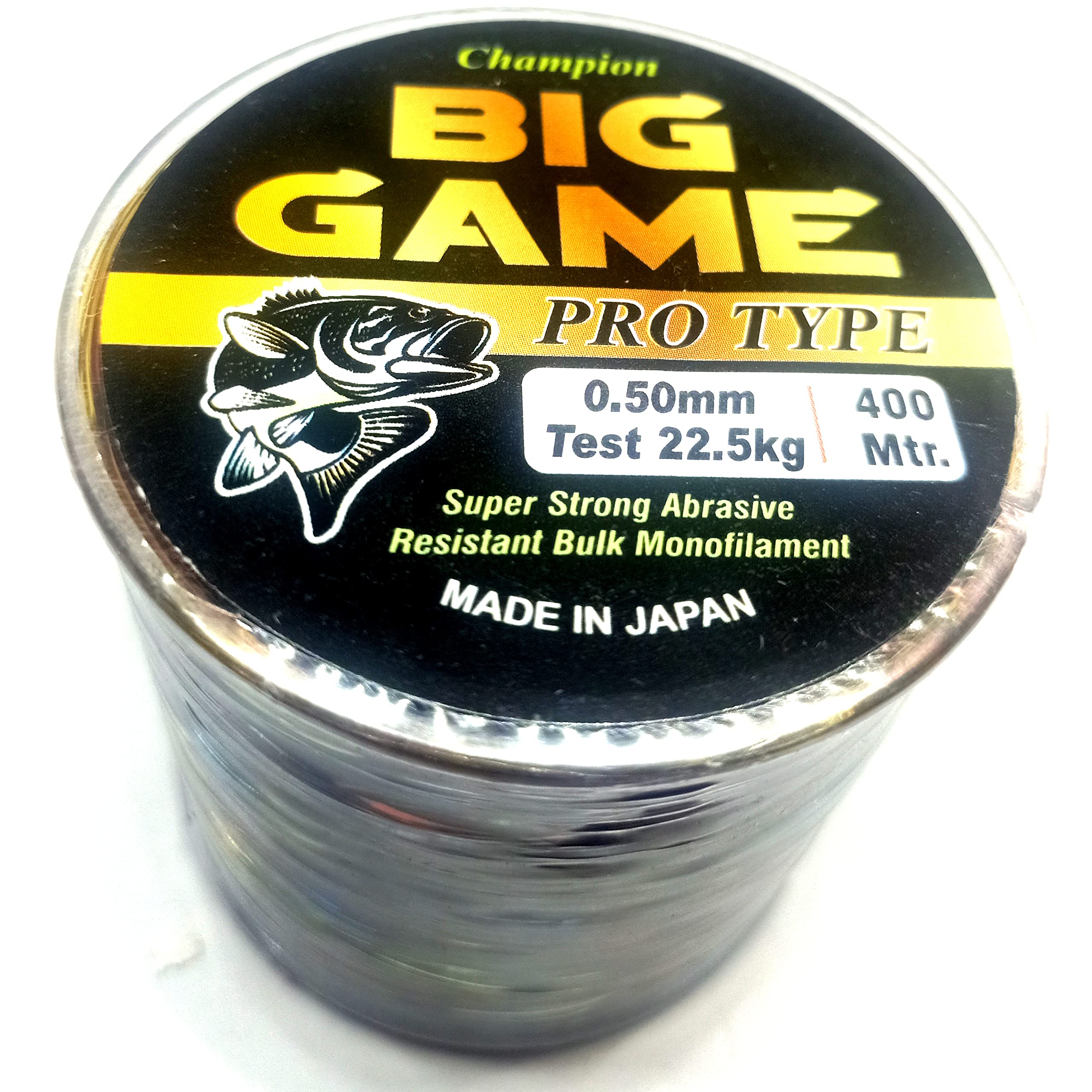 Coral-BigGame Dia 0.50mm Length 400Meter Colour Multi Monofilament Fishing Line (Pack of 1)