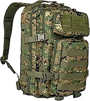 Vista 7 de Mil-Tec Unisex Assault Pack Mochila Resistente Ergonómica para Acampar al Aire Libre, Senderismo con Correas de Hombro Acolchadas y Bucles MOLLE