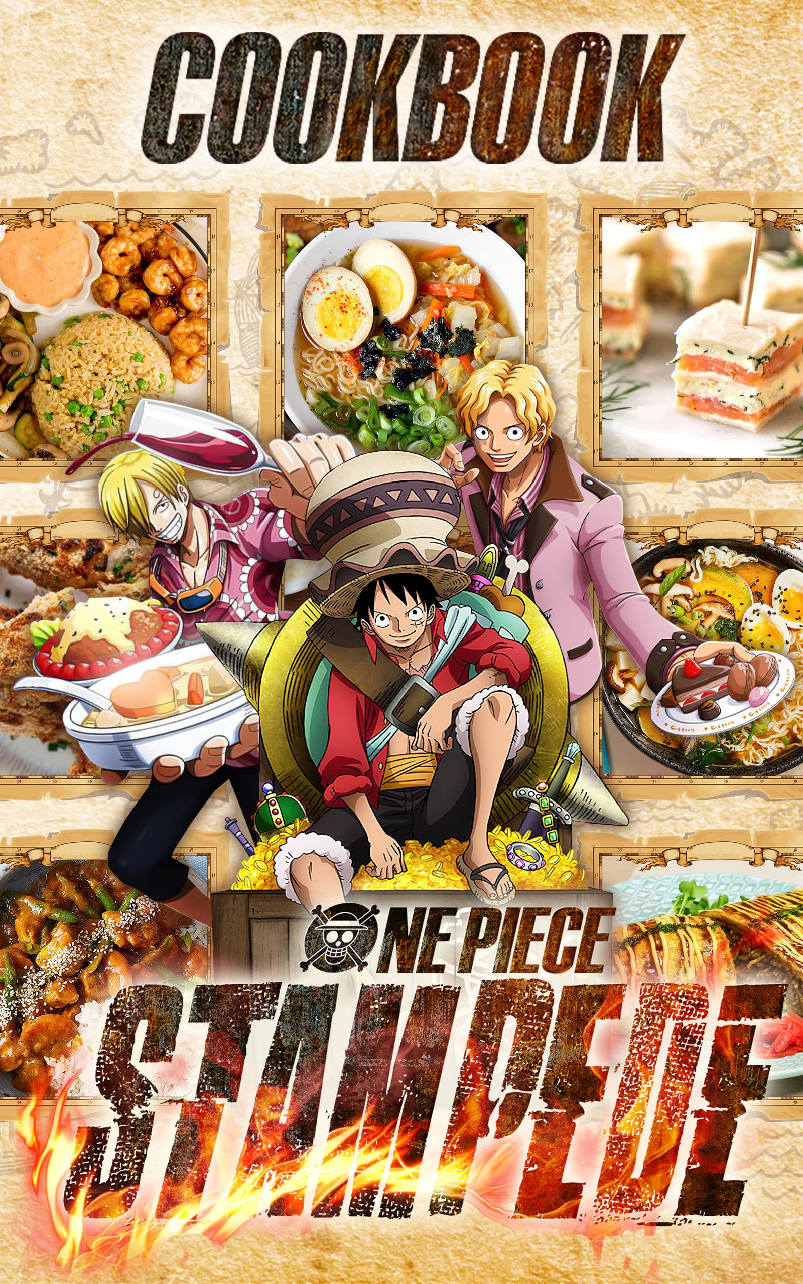 Stampede Cookbook: 20 Simple Recipes Anime Manga One Meals Piece Recipe Stampede The Home Cook