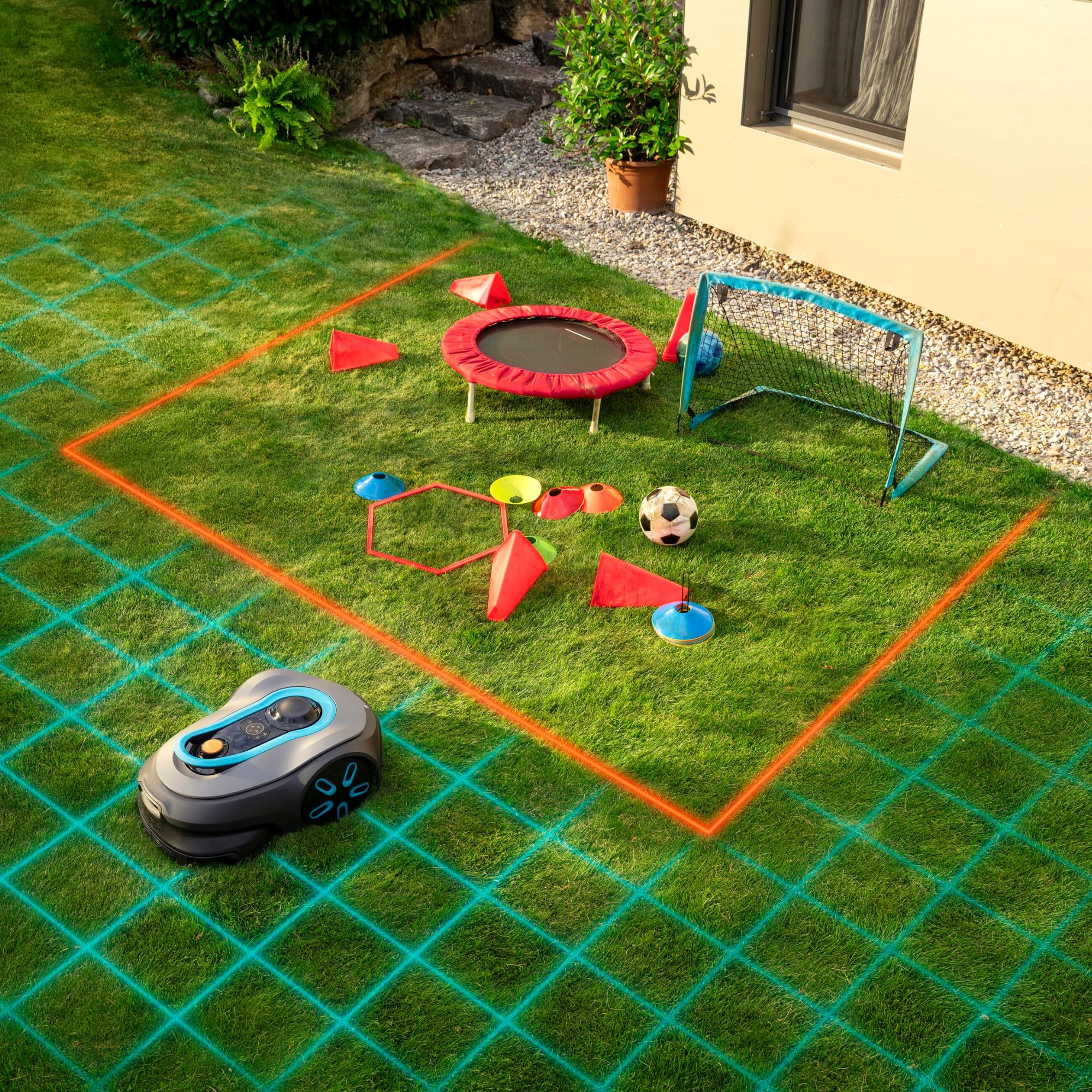 GARDENA Smart SILENO Free Set 750 m² Robot Tondeuse — vue 3