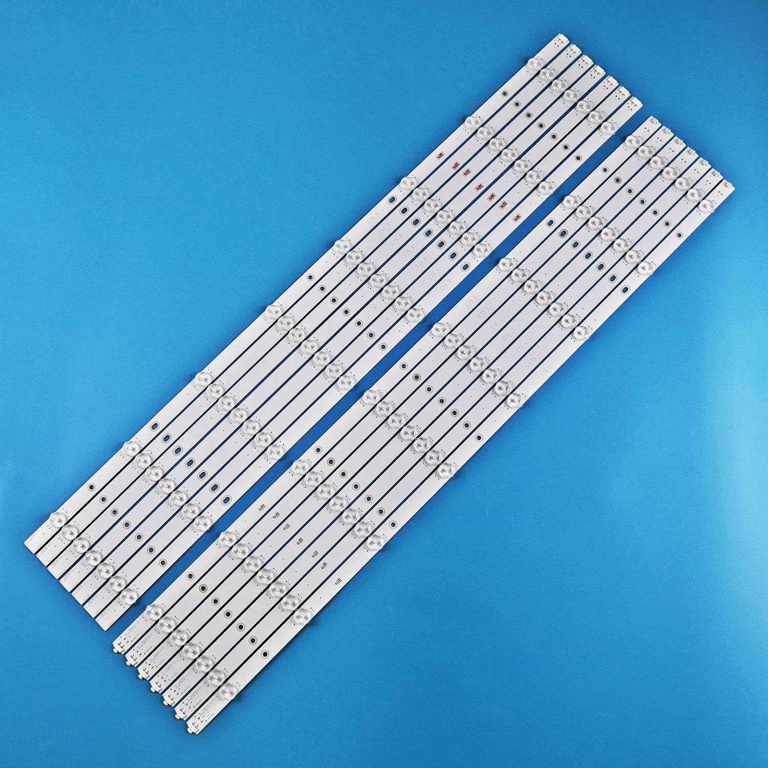 14 Pieces LED Backlight Strips for Vizio 75‘’TV 10262000231 LB75011 V1_05 LB75011 V1_06 E75-E3 E75 R E75 L E466196