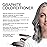 Celeb Luxury Viral Graphite Colorditioner, Color Depositing Conditioner with Bondfix Bond Rebuilder, Semi Permanent Hair Colour Glaze, Vegan Hair Dye, Maintains and Refresh Metallic Silver Color