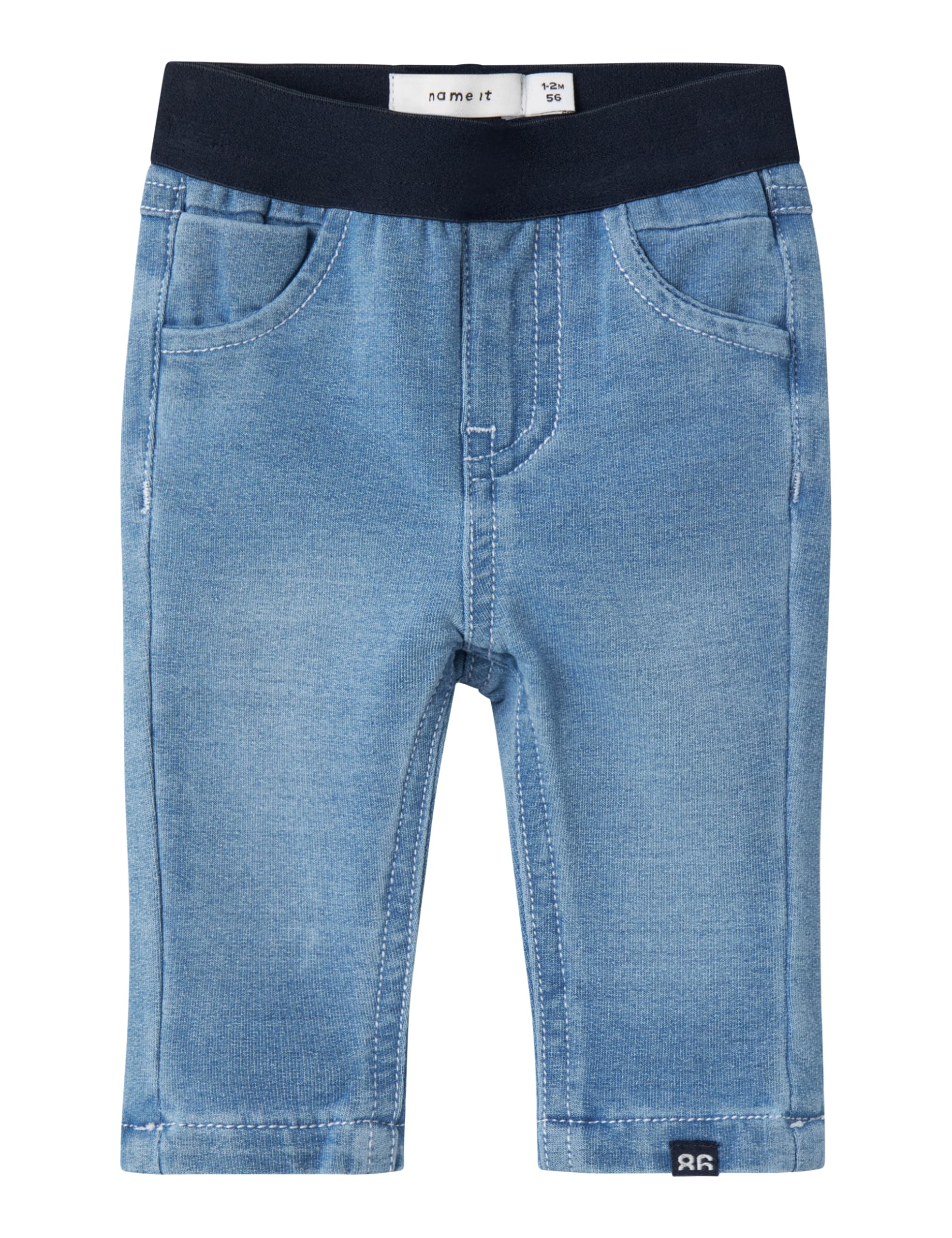 Name IT Herren Nbmsilas Slim SWE Jeans 7025-Tr Noos, Light Blue Denim 2, 74 EU