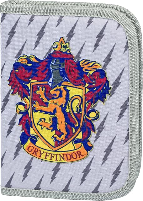 Baagl Piórnik dla chłopców i dziewczynek  etui szkolne, piórnik, piórnik na przybory piśmiennicze  etui, piórnik, piórnik szkolny, harry potter gryffindor, Piórnik